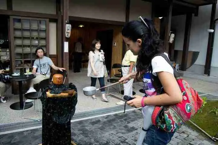 disfrutando en Takayama
