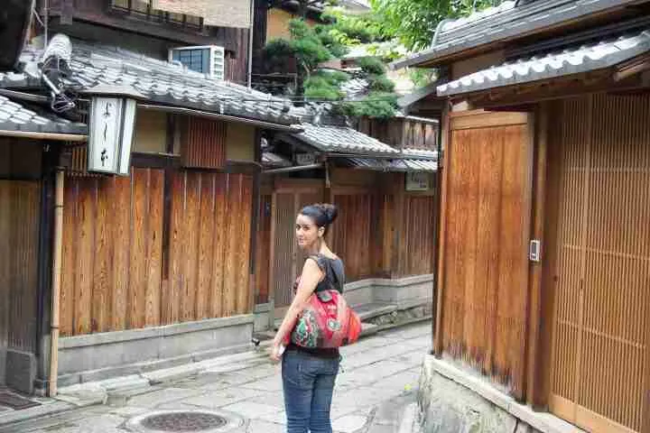 recorriendo el distrito de ensueño de Kyoto