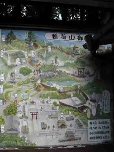 mapa de Fushimi Inari
