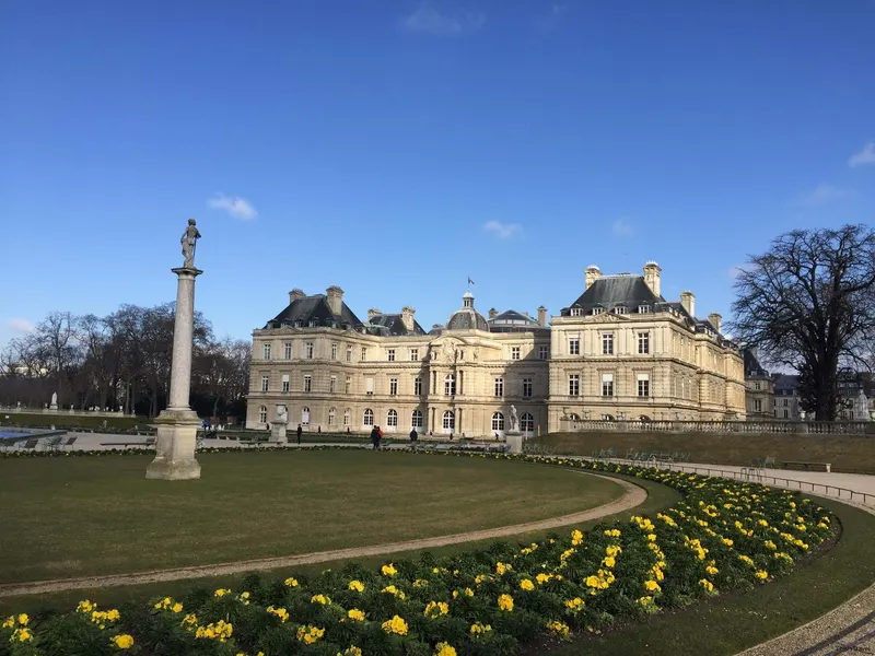 Palacio y Jardines de Luxemburgo, en París
