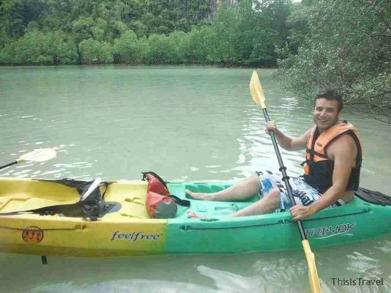 Kayak time en Hong Island