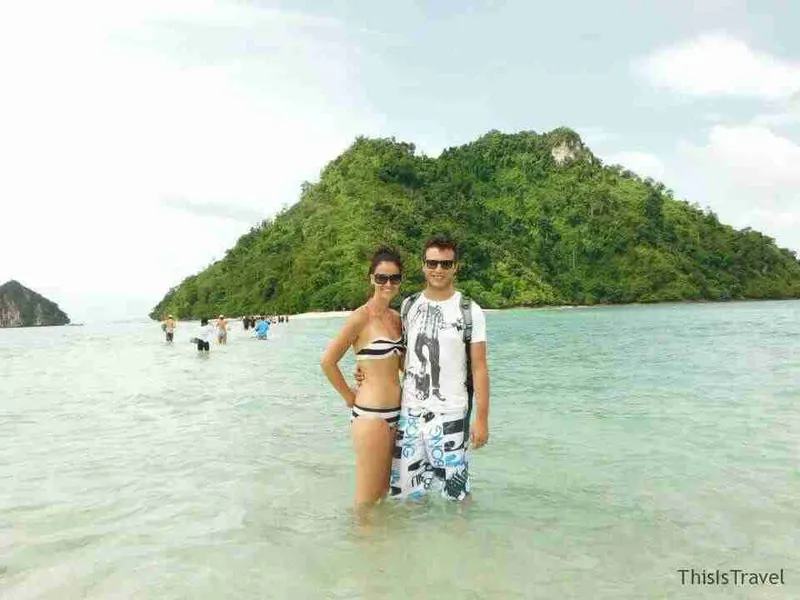 cruzando las Tub island