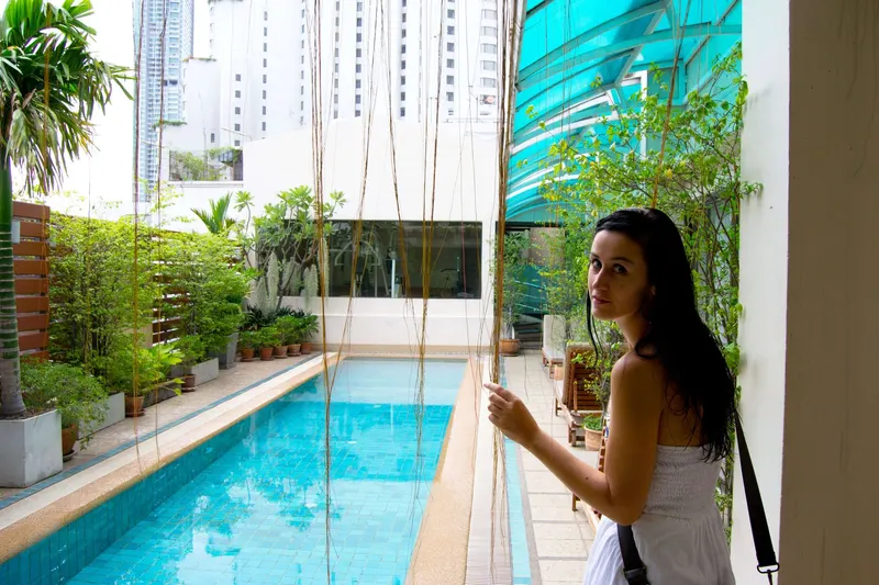 interior del hotel Bossotel