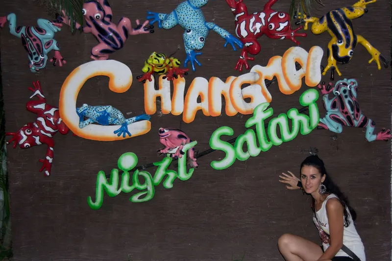 Entrada del Chiang Mai Night Safari