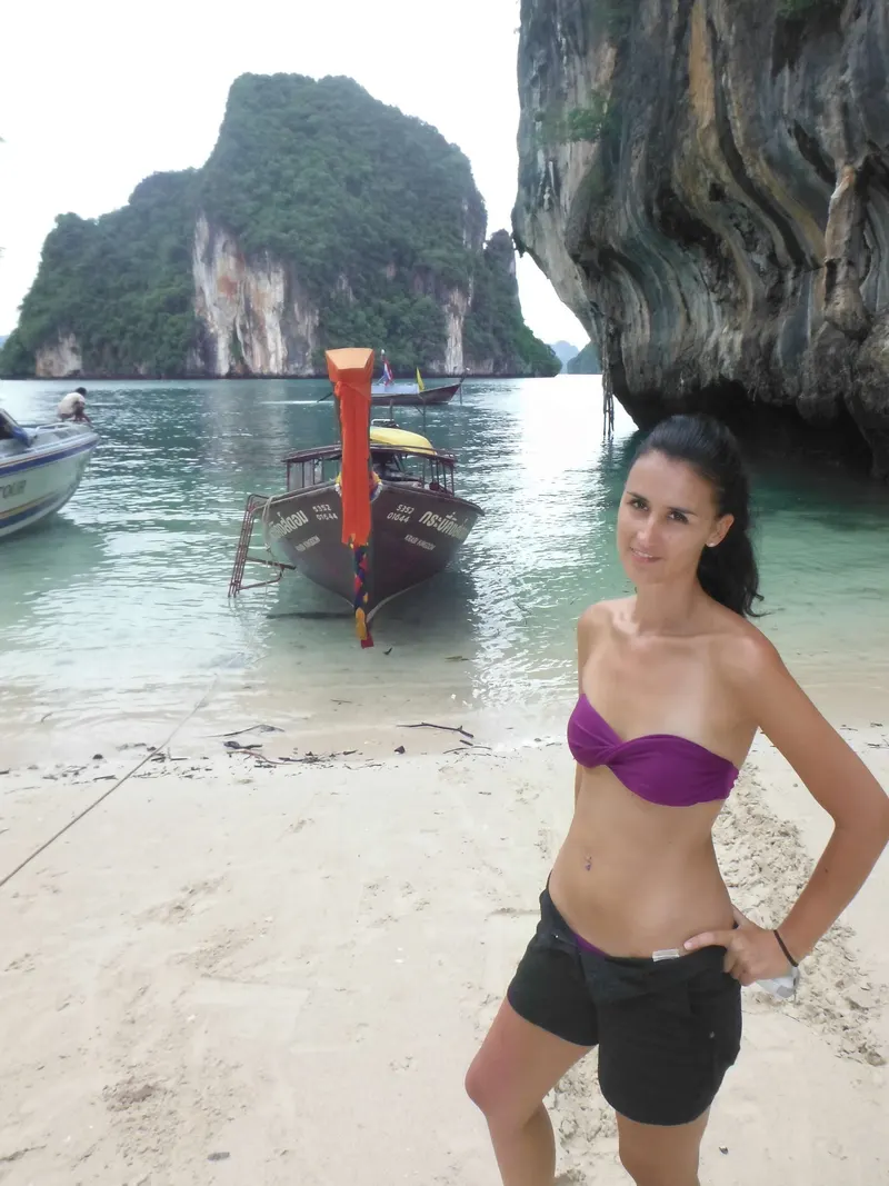 Angela en Paradise Island