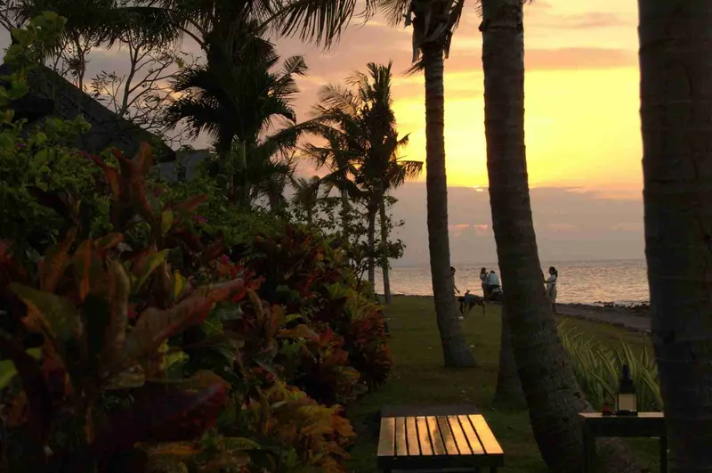 atardecer en el norte de Bali