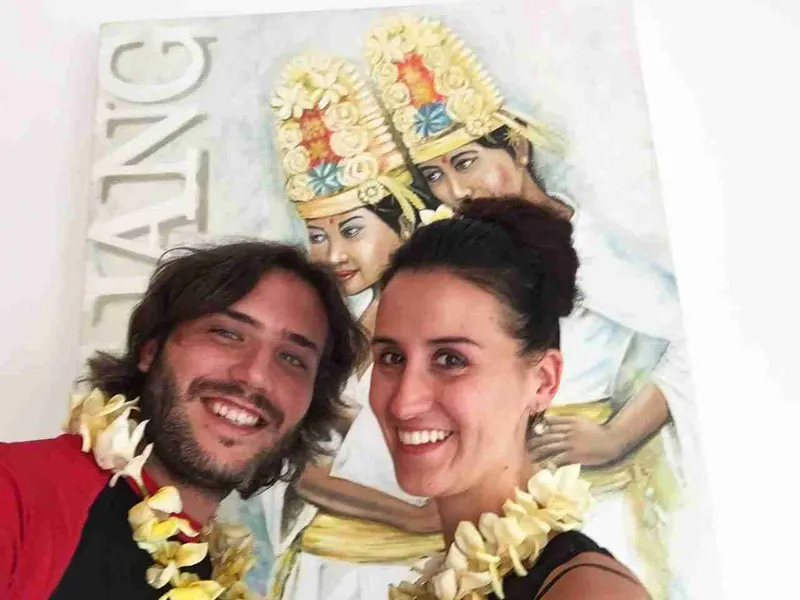 recien llegados a Bali!