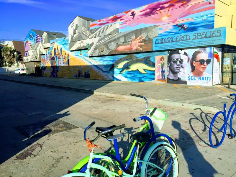 graffitis en Vneice Beach