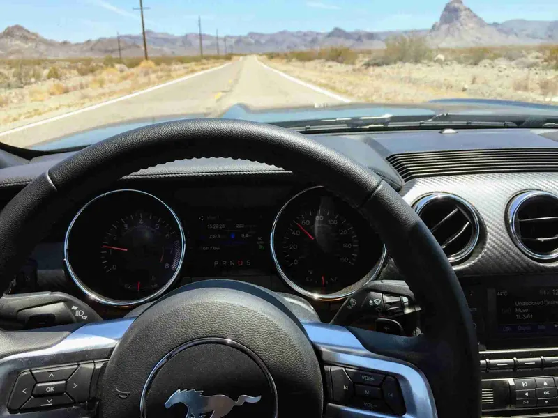 de camino a Oatman