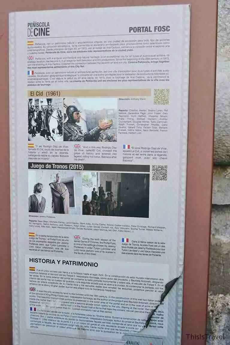 peñiscola de cine