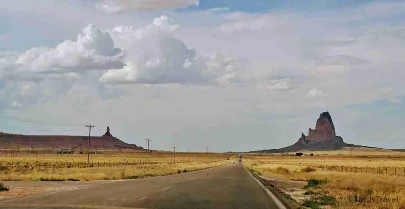 de camino a Monument valley