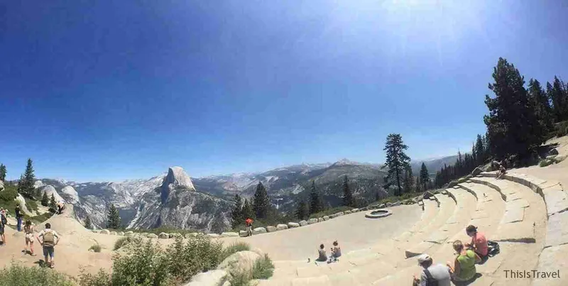 anfiteatro de Glacier Point