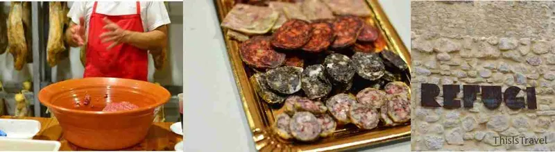 Bandeja de embutidos artesanos de Ontinyent