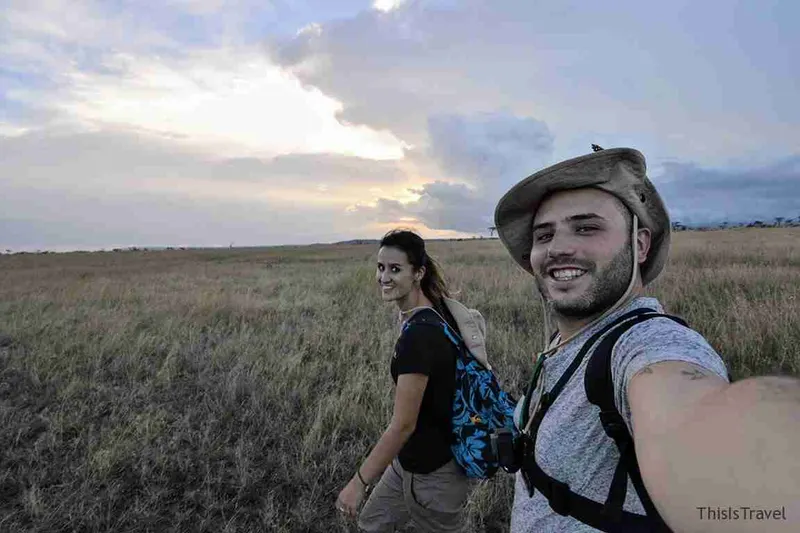 walking safari en masai mara