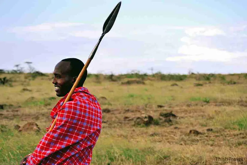 nuestro guia masai Williams