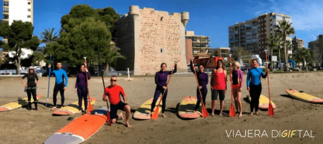 Paddle surf en Benicassim