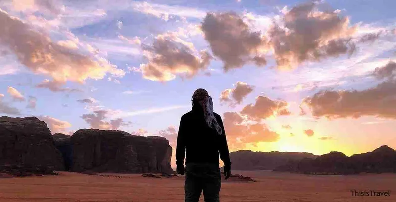Wadi Rum puesta de sol