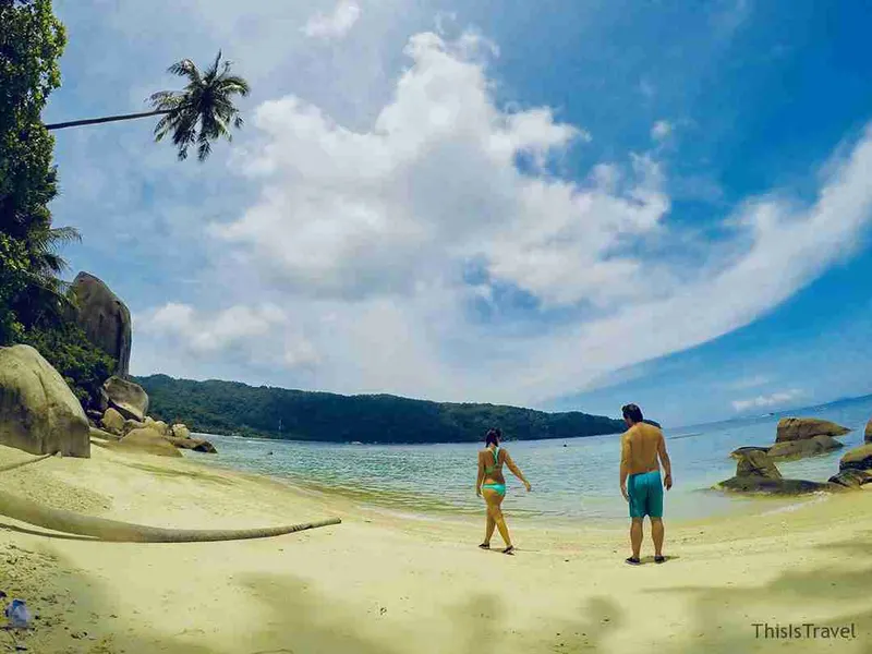Perhentian Besar, una playa solitaria para dos