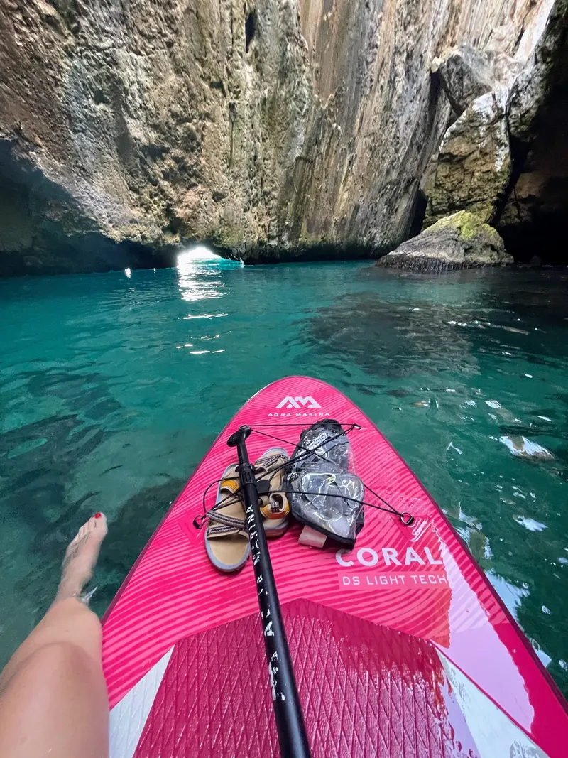 Cueva de los Peces, Benitatxell Paddle surf