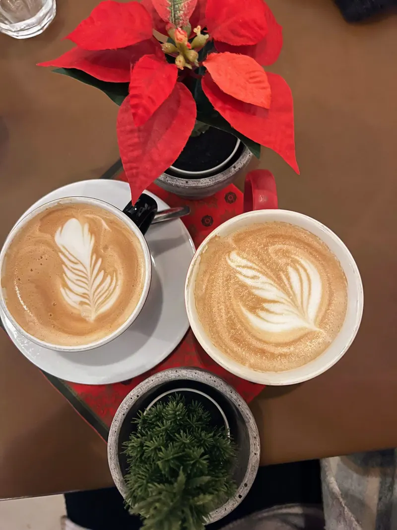 Coffee time en Bergen, Bryggen, Noruega