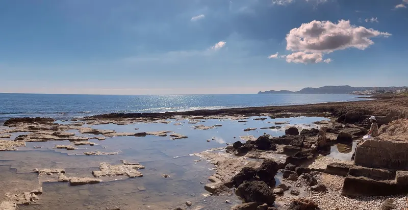 vista panóramica del montañar de Xàbia con su orografia peculiar, Xàbia