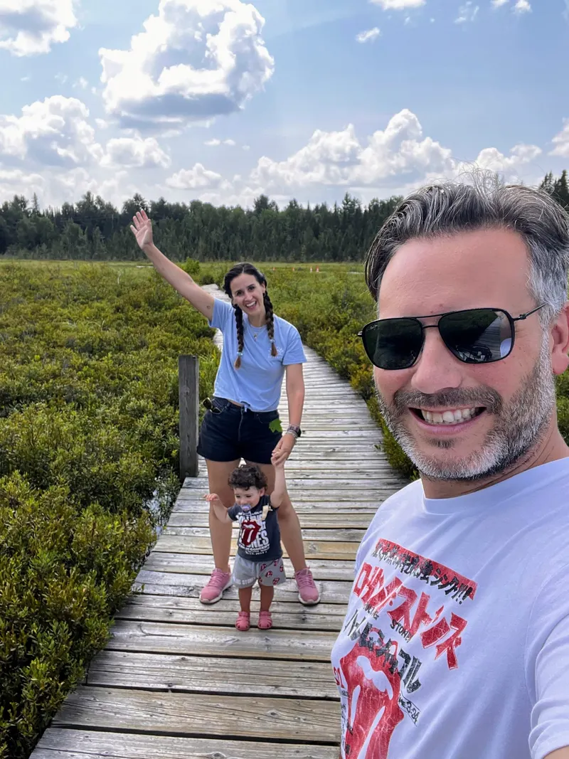 ruta por Algoquin Park con un bebe