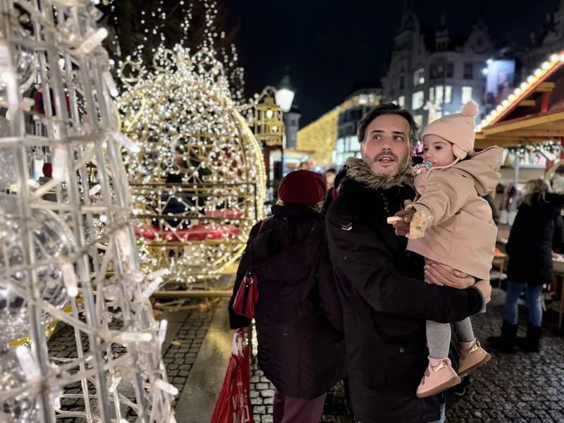 Detalle mercado de Navidad de Copenhague