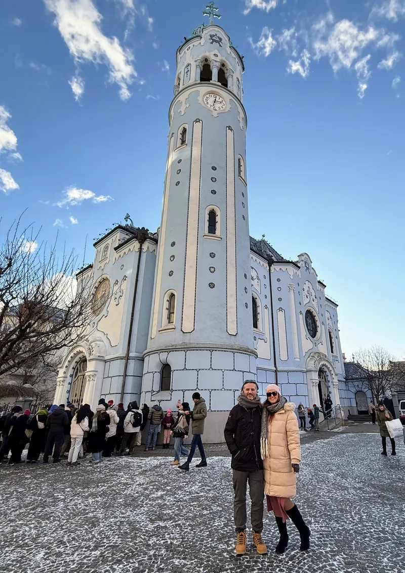 La Iglesia Azul de Santa Isabel, en Bratislava