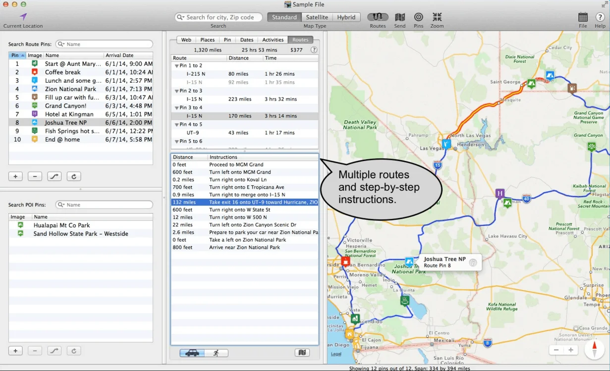 RoadTripPlanner captura de pantalla road trip planner