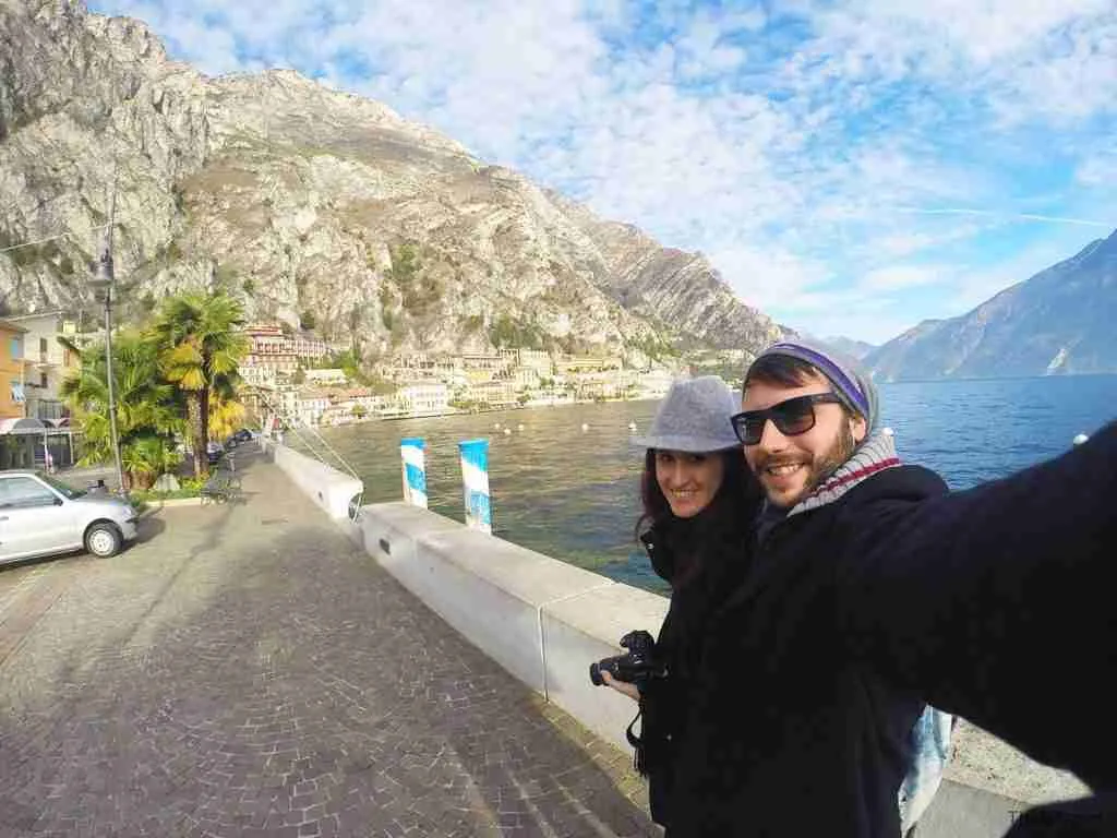 frente al Lago Di Garda, en Limone