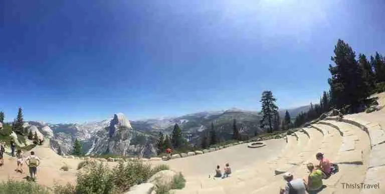 anfiteatro de Glacier Point