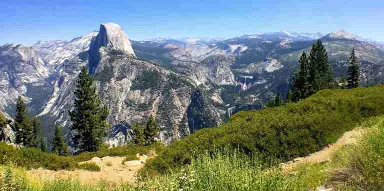 Vistas desde Glacier Point-rutas extra-valle
