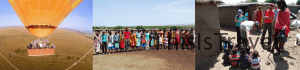 resumen dia mañana en Masai Mara: globo y visita poblado masai