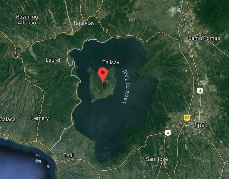 situacion volcan taal