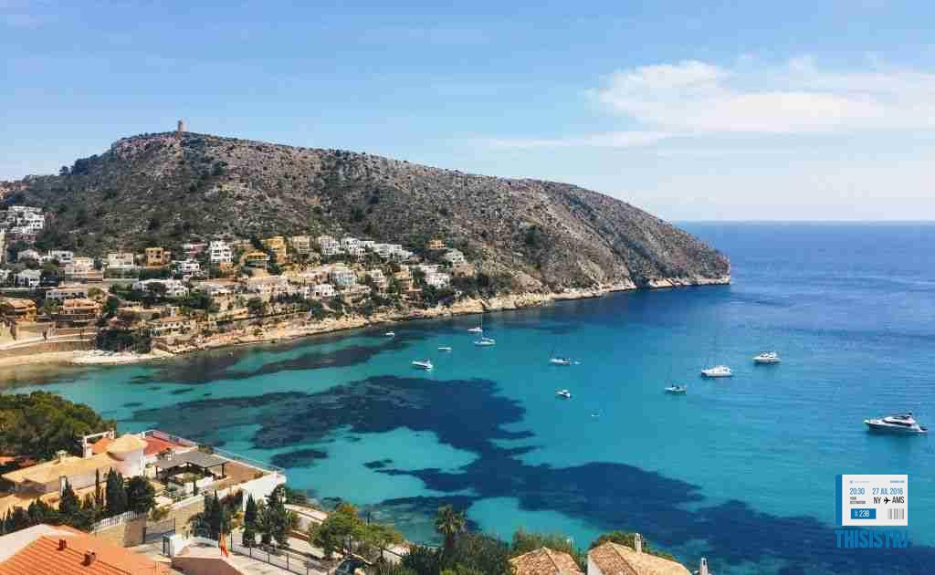 Cala el portet de Moraira, Alicante