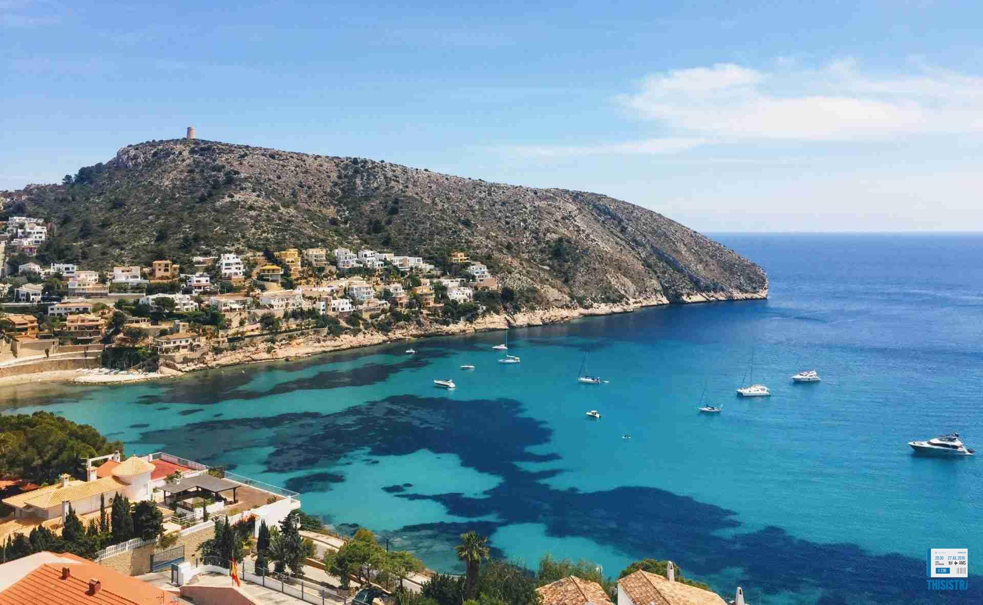 Cala el portet de Moraira, Alicante