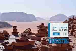 paisaje rocoso y zen en el Wadi RUm