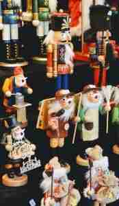 muñecos artesanales de Escocia