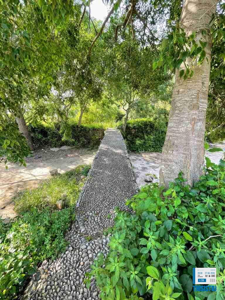 puente de piedra, detalle. Gandia