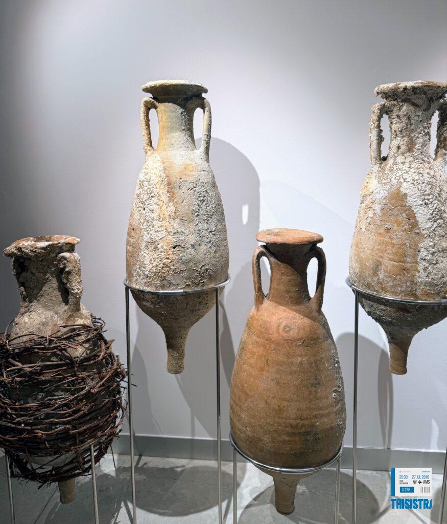 ánforas encontradas en el Bou Ferrer, Vilamuseu, La Vilajoiosa