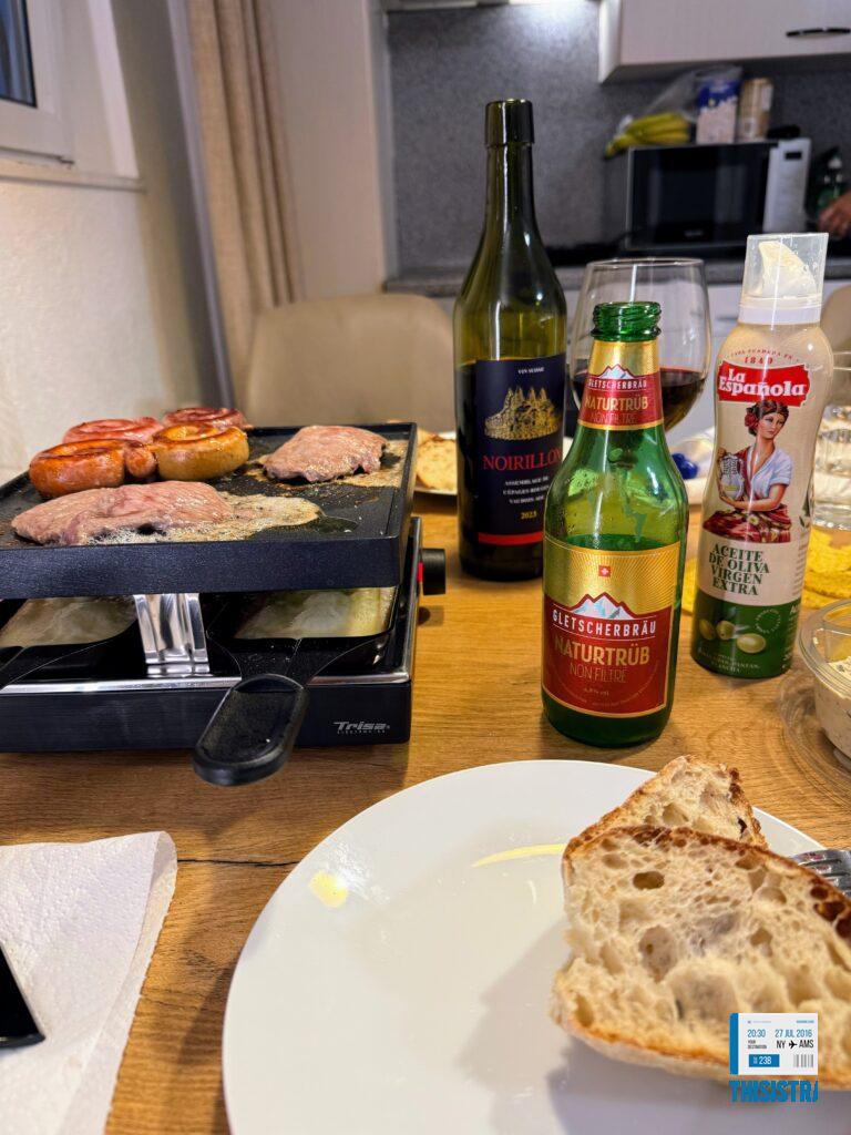 cenas de raclette en Suiza, Zermatt