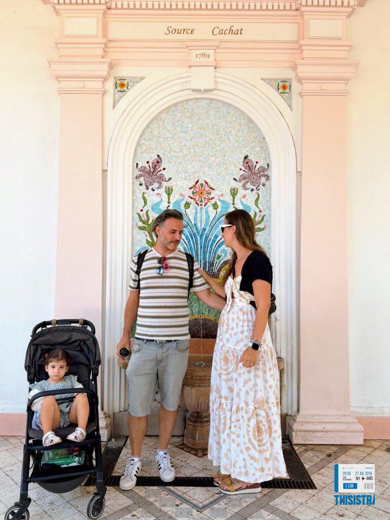 las fuentes de Evian, Francia